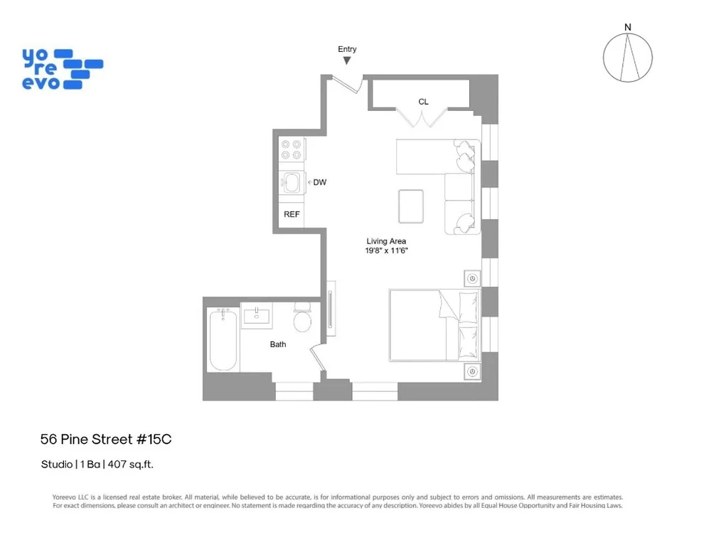 Unit for sale at 56 Pine Street, Manhattan, NY 10005