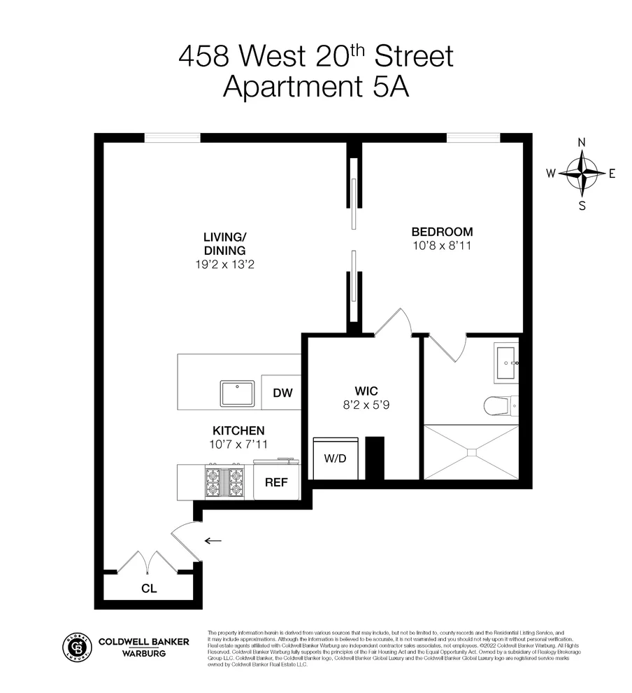 Unit for sale at 458 W 20TH Street, Manhattan, NY 10011