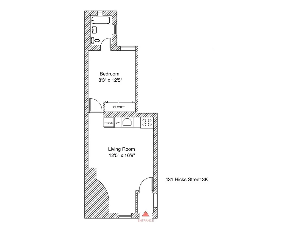 Unit for sale at 431 Hicks Street, Brooklyn, NY 11201