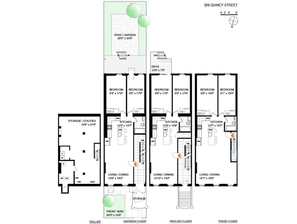 Unit for sale at 326 QUINCY Street, Brooklyn, NY 11216