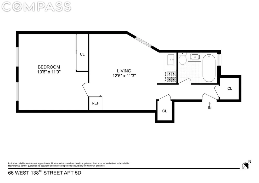 Unit for sale at 66 W 138th Street, Manhattan, NY 10037