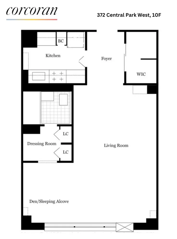 Unit for sale at 372 CENTRAL Park W, Manhattan, NY 10025