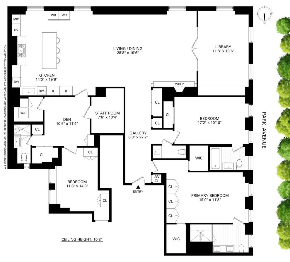 Unit for sale at 1001 PARK Avenue, Manhattan, NY 10028