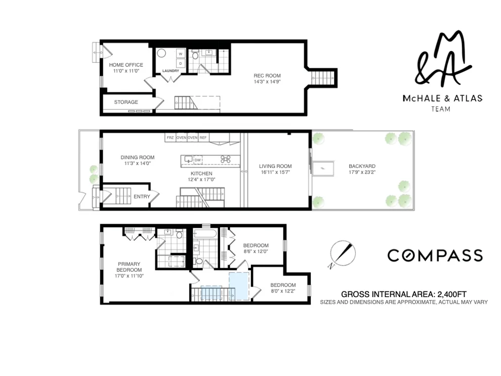 Unit for sale at 132 S 1st Street, Brooklyn, NY 11249