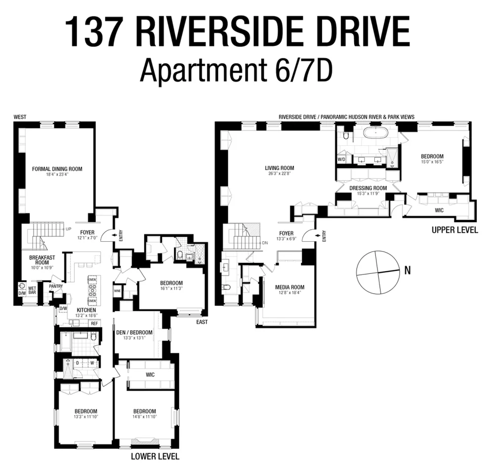 Unit for sale at 137 RIVERSIDE Drive, Manhattan, NY 10024