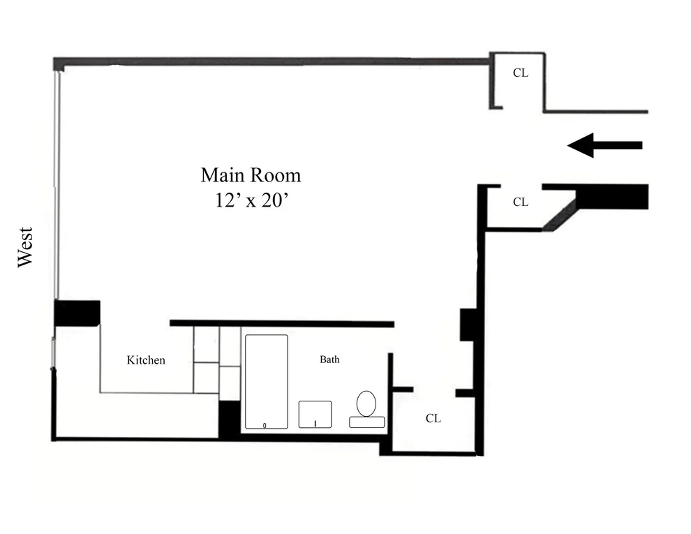 Unit for sale at 201 W 21ST Street, Manhattan, NY 10011