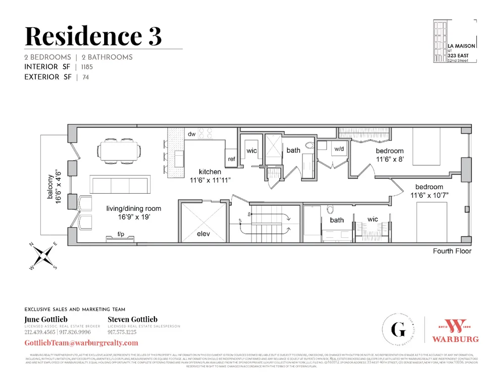 Unit for sale at 323 E 52ND Street, Manhattan, NY 10022