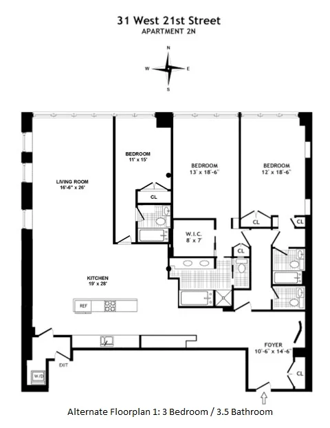 Unit for sale at 31 W 21st Street, Manhattan, NY 10010
