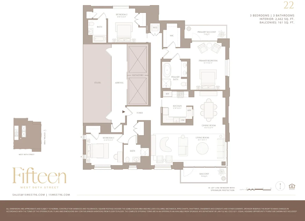 Unit for sale at 15 W 96th Street, Manhattan, NY 10025