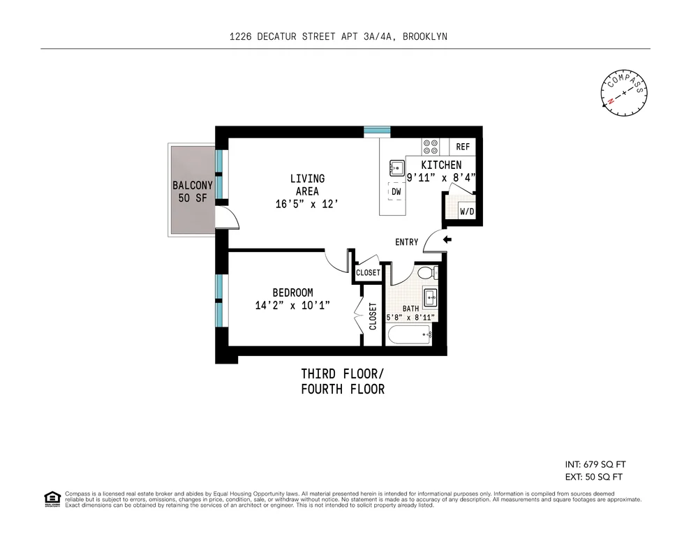 Unit for sale at 1226 Decatur Street, Brooklyn, NY 11207