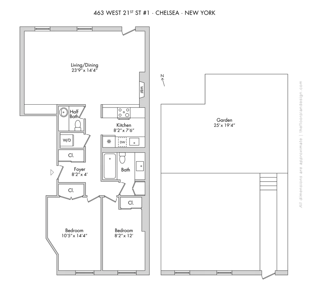 Unit for sale at 463 W 21ST Street, Manhattan, NY 10011