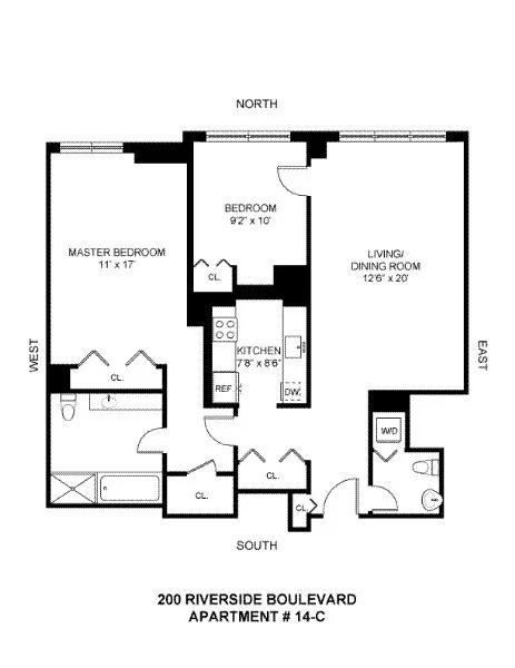 Unit for sale at 200 Riverside Boulevard, Manhattan, NY 10069