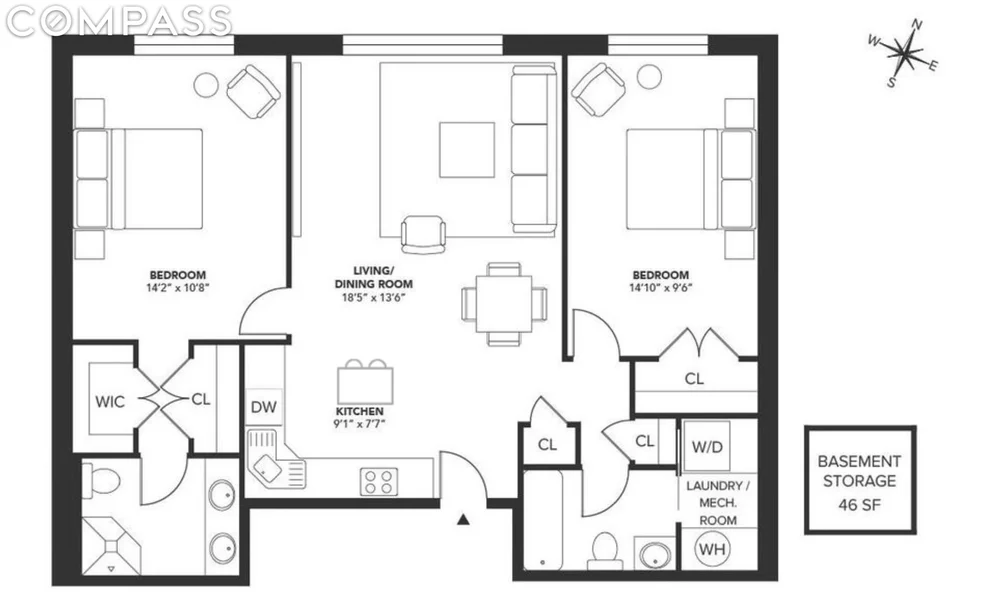Unit for sale at 1257 Jefferson Avenue, Brooklyn, NY 11221
