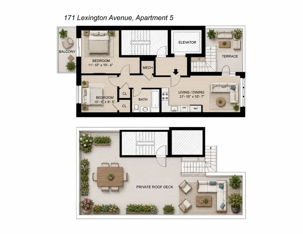 Unit for sale at 171 Lexington Avenue, Brooklyn, NY 11216
