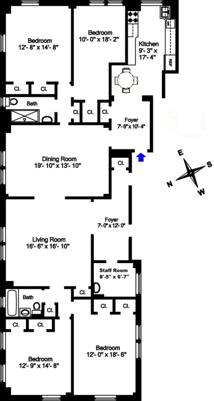 Unit for sale at 309 W 104th Street, Manhattan, NY 10025
