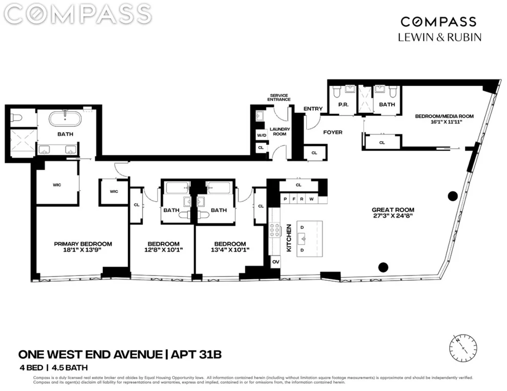 Unit for sale at 1 W End Avenue, Manhattan, NY 10023