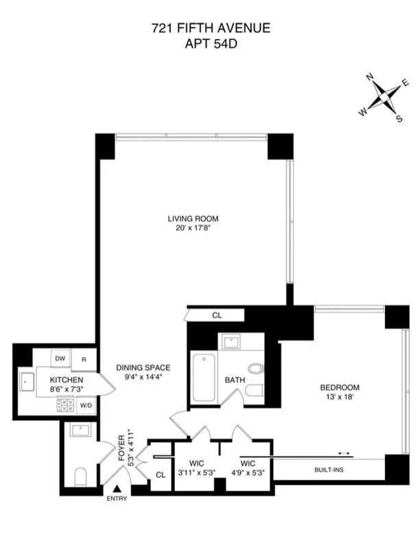 Unit for sale at 721 5TH Avenue, Manhattan, NY 10022