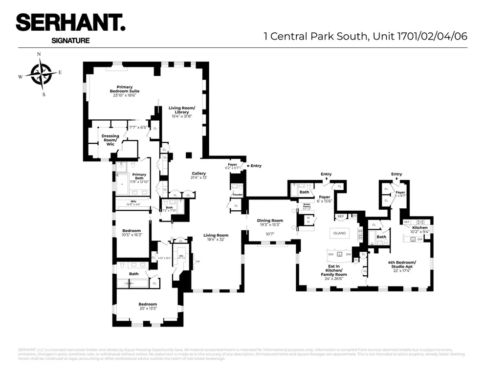 Unit for sale at 1 CENTRAL Park S, Manhattan, NY 10019