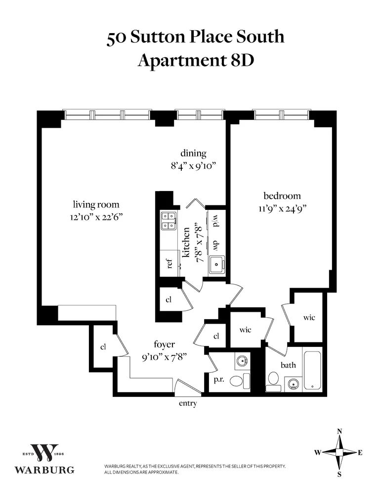 Unit for sale at 50 SUTTON Place S, Manhattan, NY 10022