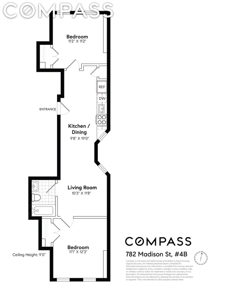 Unit for sale at 782 Madison Street, Brooklyn, NY 11221