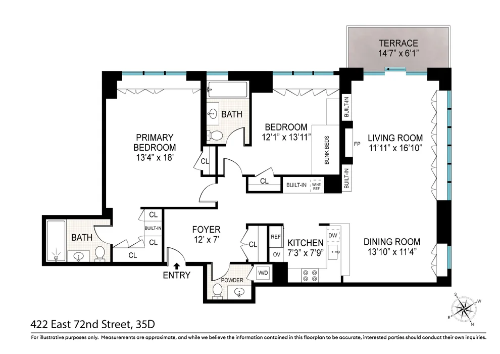 Unit for sale at 422 E 72ND Street, Manhattan, NY 10021