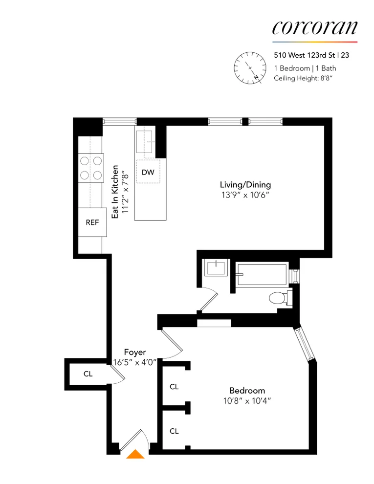 Unit for sale at 510 W 123RD Street, Manhattan, NY 10027