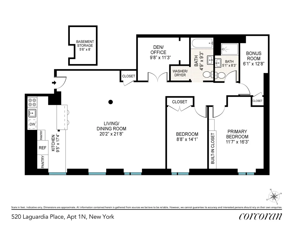 Unit for sale at 520 LAGUARDIA Place, Manhattan, NY 10012