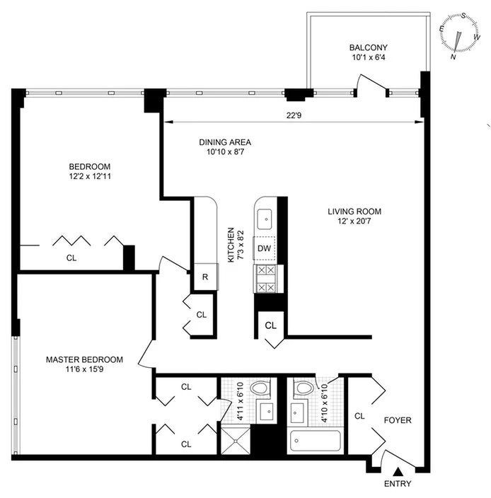 Unit for sale at 75 HENRY Street, Brooklyn, NY 11201
