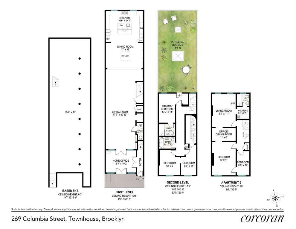 Unit for sale at 269 Columbia Street, Brooklyn, NY 11231