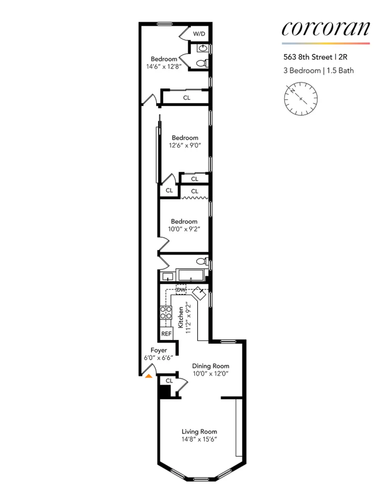 Unit for sale at 563 8TH Street, Brooklyn, NY 11215