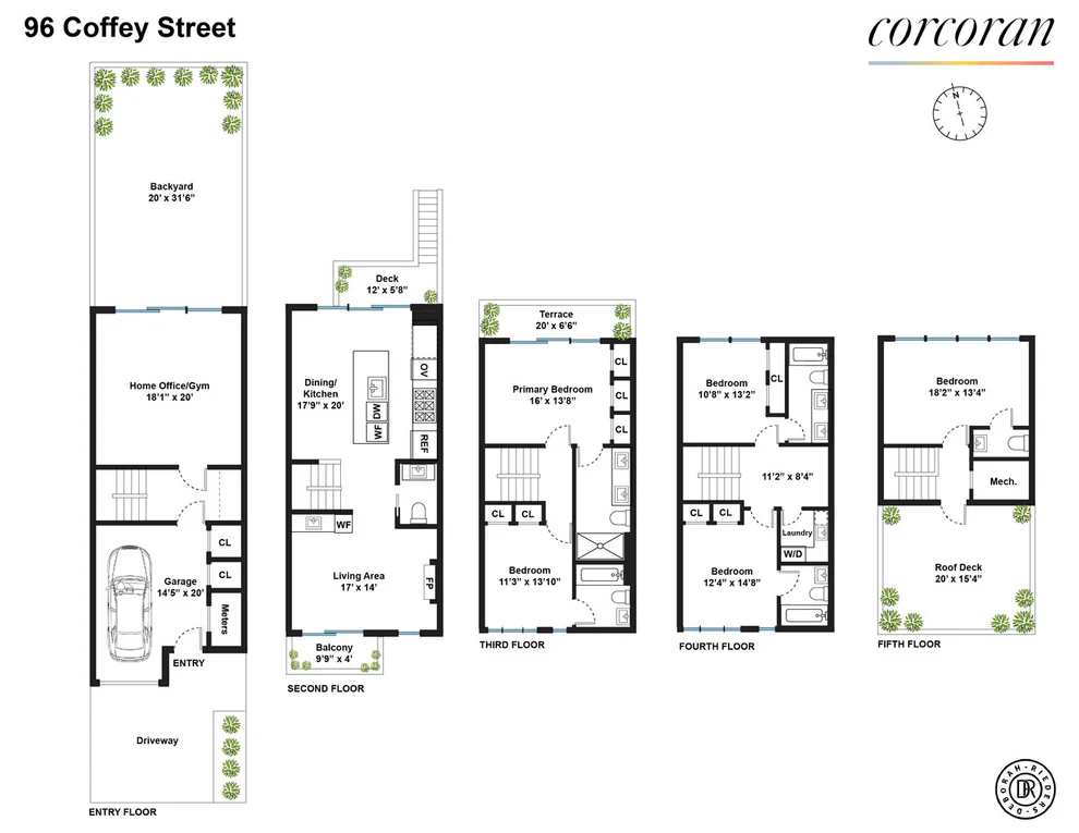 Unit for sale at 96 COFFEY Street, Brooklyn, NY 11231