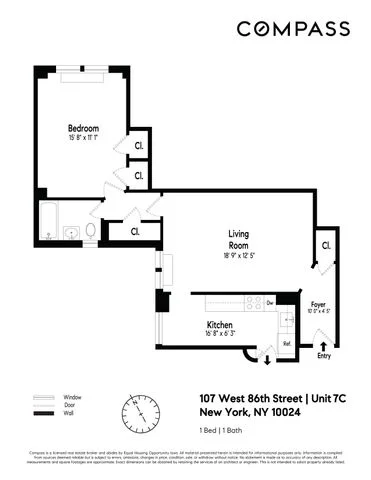 Unit for sale at 107 W 86th Street, Manhattan, NY 10024