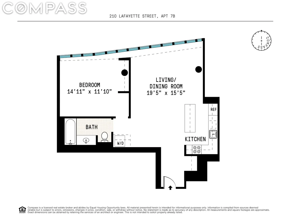 Unit for sale at 210 Lafayette Street, Manhattan, NY 10012