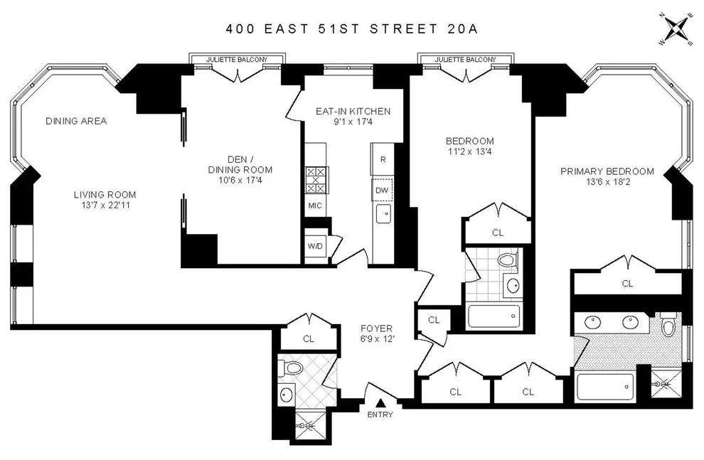 Unit for sale at 400 E 51ST Street, Manhattan, NY 10022