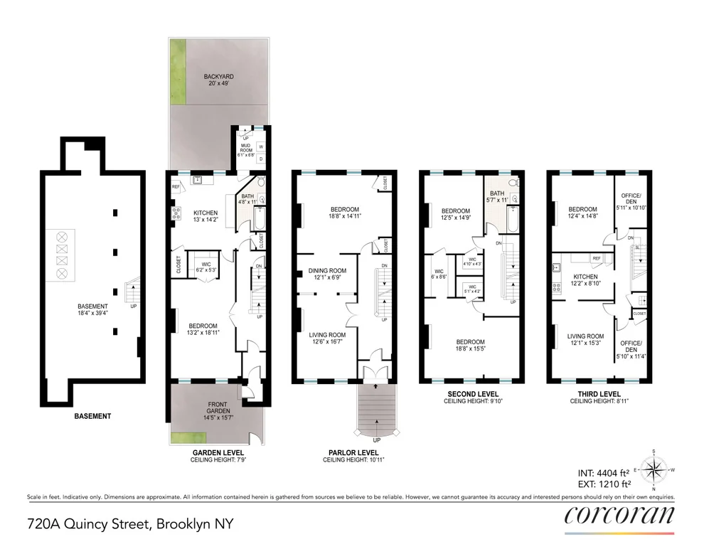 Unit for sale at 720A QUINCY Street, Brooklyn, NY 11221
