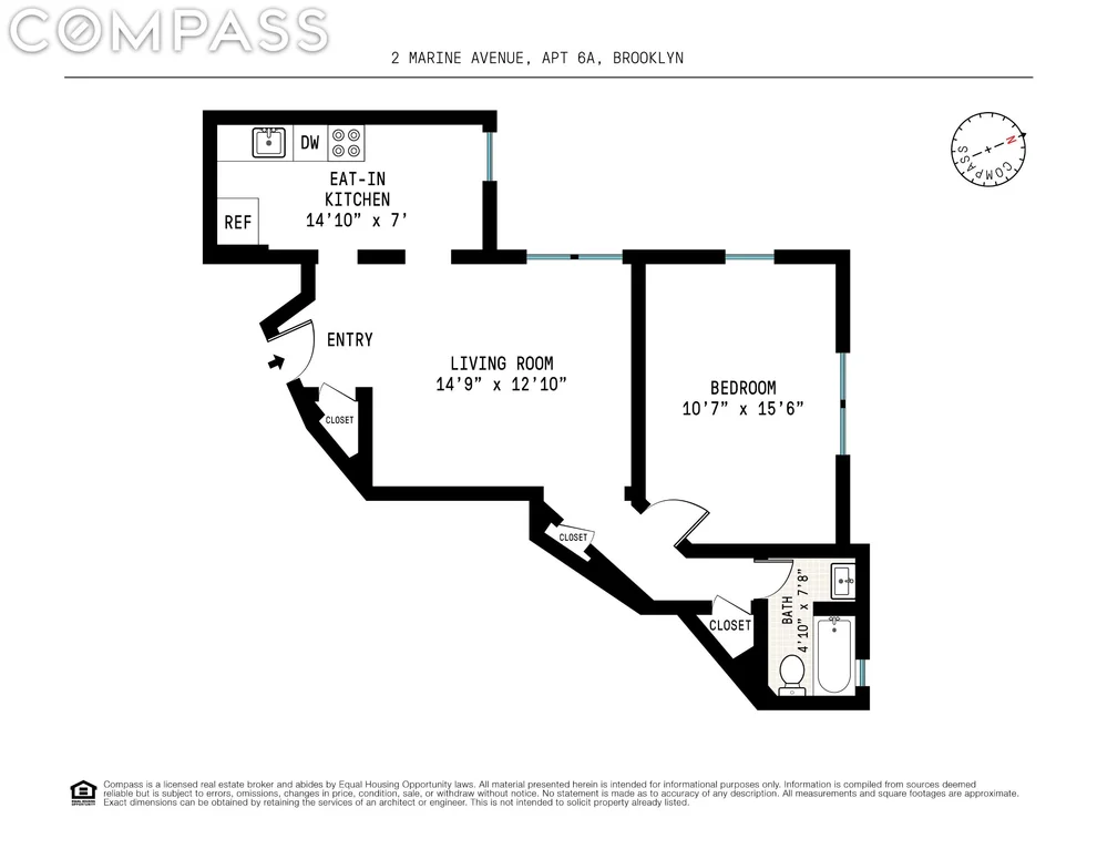 Unit for sale at 2 Marine Avenue, Brooklyn, NY 11209