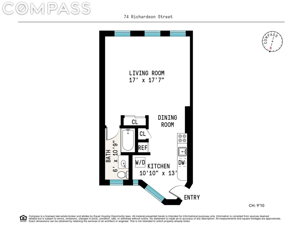 Unit for sale at 74 Richardson Street, Brooklyn, NY 11211