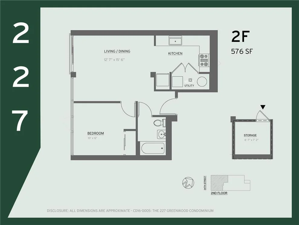 Unit for sale at 227 34th Street, Brooklyn, NY 11232