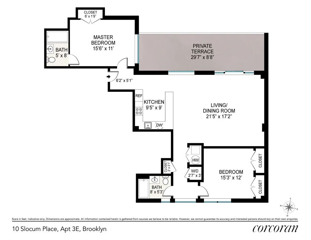 Unit for sale at 10 Slocum Place, Brooklyn, NY 11218