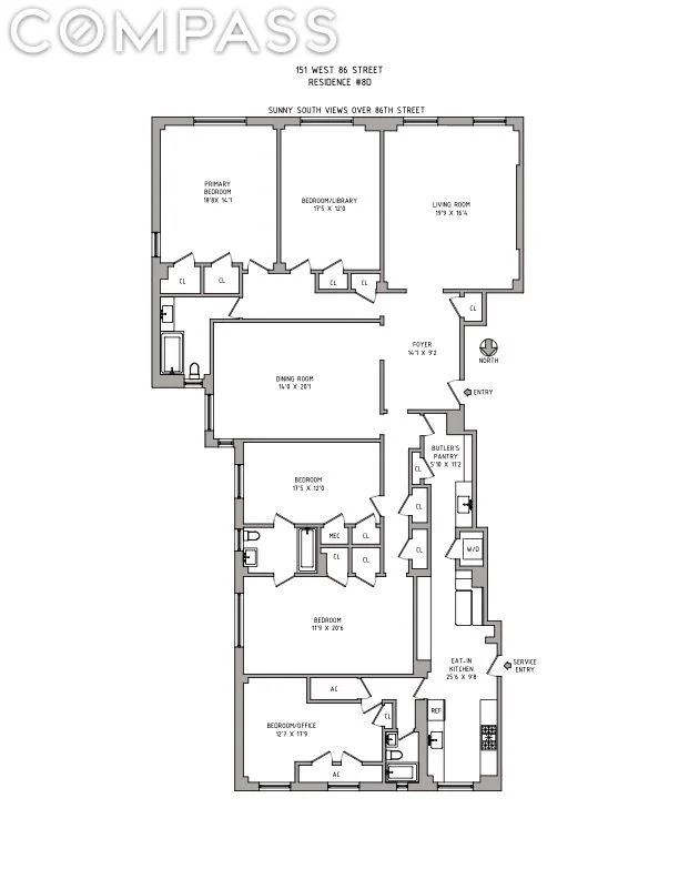 Unit for sale at 151 W 86th Street, Manhattan, NY 10024
