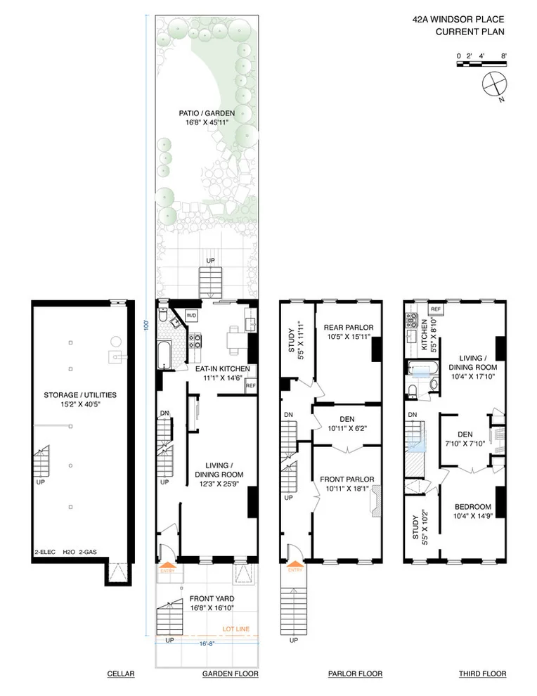 Unit for sale at 42A WINDSOR Place, Brooklyn, NY 11215