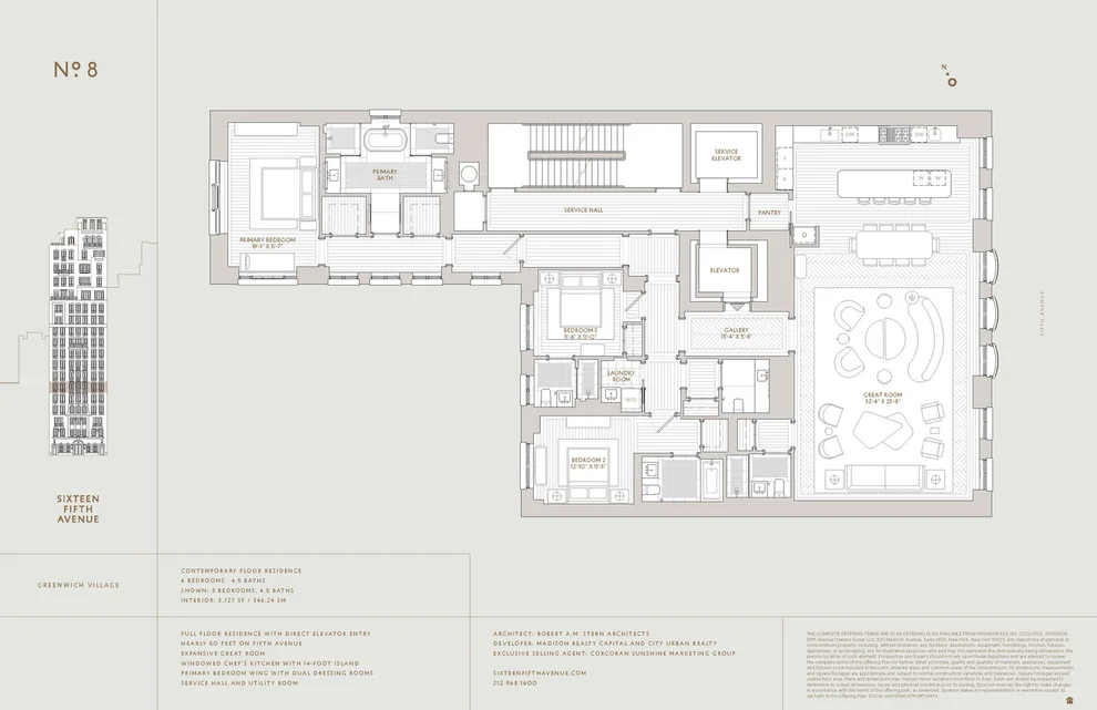Unit for sale at 16 5TH Avenue, Manhattan, NY 10011