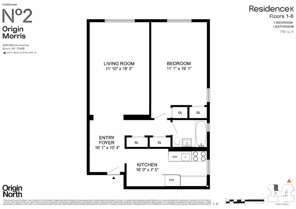 Unit for sale at 2420 MORRIS Avenue, Bronx, NY 10468