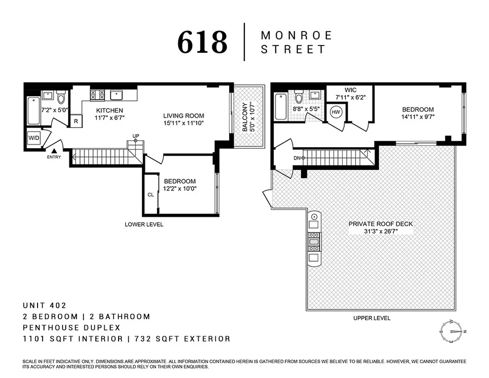 Unit for sale at 618 Monroe Street, Brooklyn, NY 11221