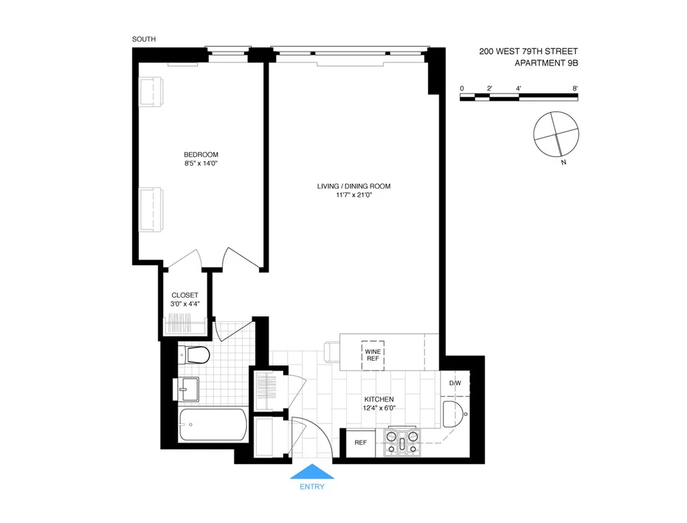 Unit for sale at 200 W 79TH Street, Manhattan, NY 10024
