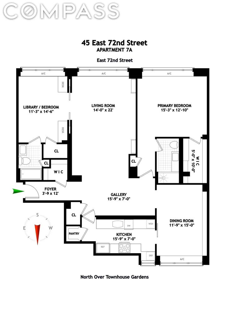 Unit for sale at 45 E 72nd Street, Manhattan, NY 10021