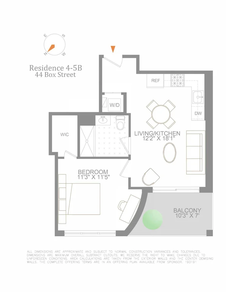 Unit for sale at 44 BOX Street, Brooklyn, NY 11222