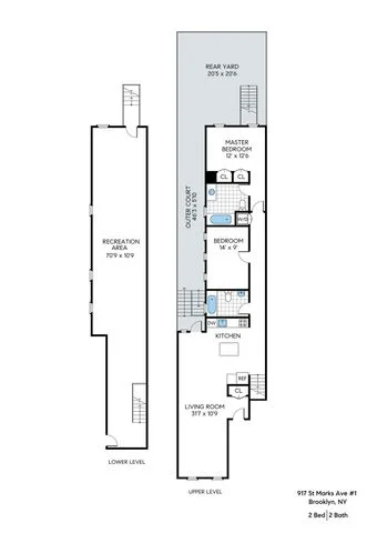 Unit for sale at 917 St Marks Avenue, Brooklyn, NY 11213