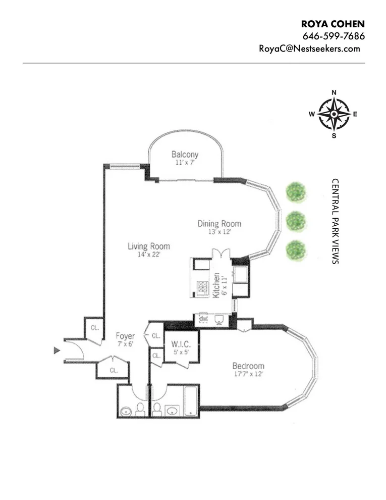Unit for sale at 44 W 62nd Street, Manhattan, NY 10023