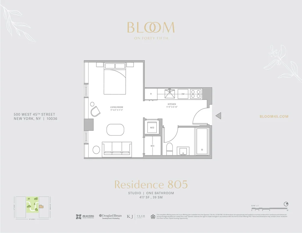 Unit for sale at 500 W 45TH Street, Manhattan, NY 10036